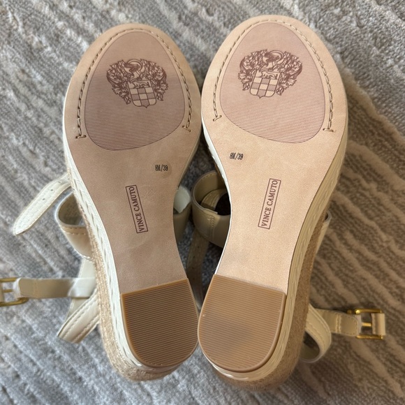 NEW Vince Camuto Lilla Ankle Strap Espadrille Wedge Sandal, Size 8 - Picture 10 of 10